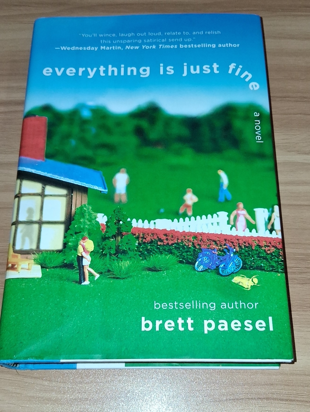"Everything Is Just Fine" by - Brett Paesel Book Novel